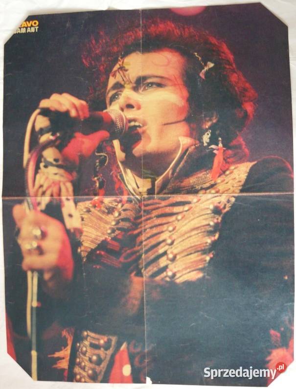 PLAKATY ADAM ANT WYPRZEDAŻ ŚWIAT PLAKATÓW Bydgoszcz