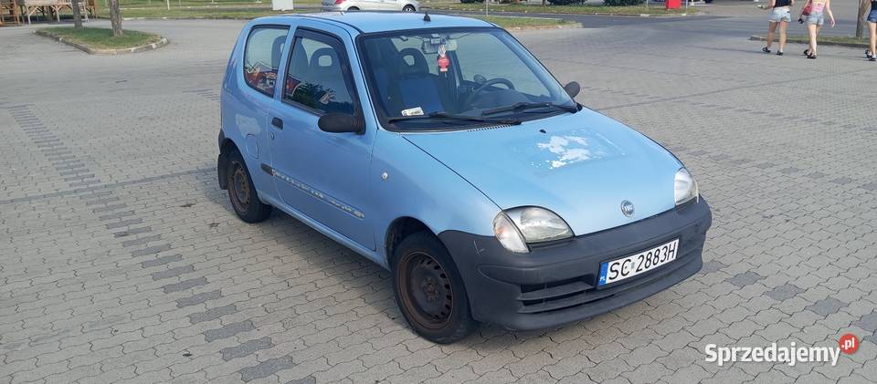 Fiat Seicento 11 lpg dostawcy Uber eats Glovo Częstochowa