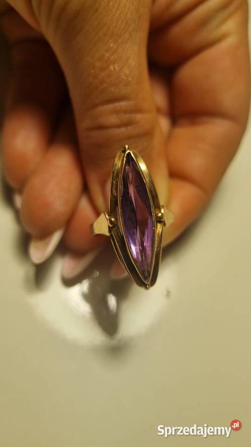 Złoty pierścień złoto 585 złote Gdańsk sprzedam