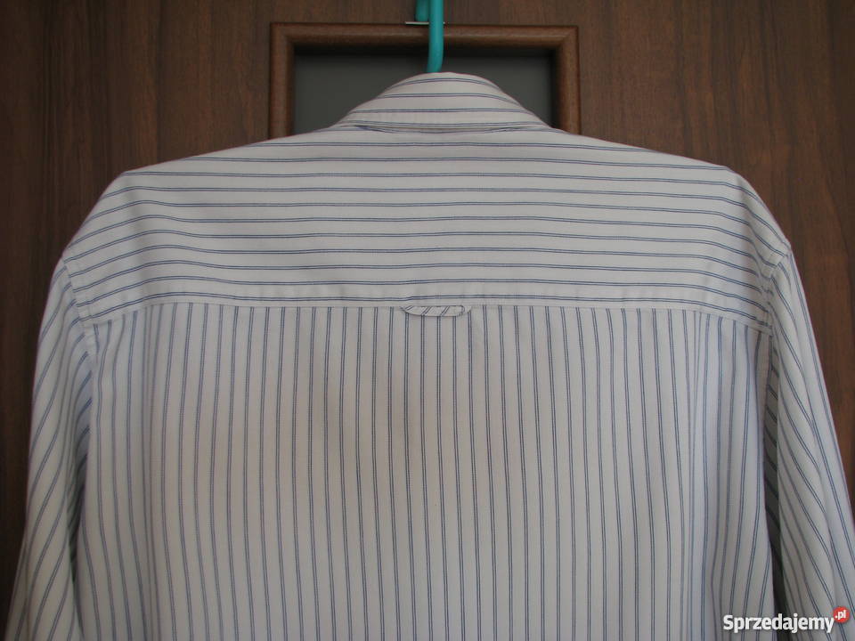 Koszula męska z długim rękawem w paseczki Lee Rozmiar L opolskie Krapkowice