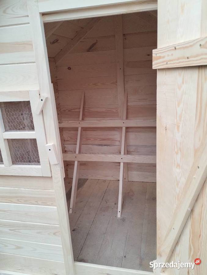 Kurnik drewniany na 1012 kur150x140x200wys Sarnaki sprzedam