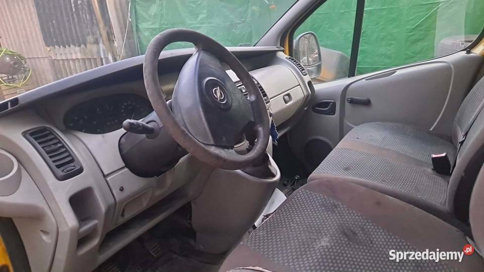 Opel Vivaro 2005 r 19 TDCi 120 nieuszkodzony wielkopolskie