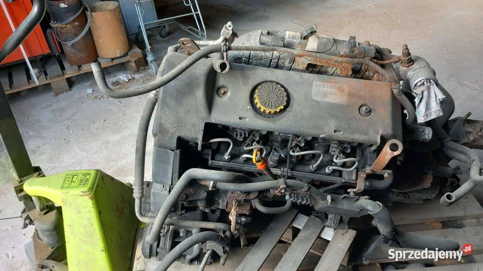 Silnik ze skrzynia biegów komplet fiat ducato 28