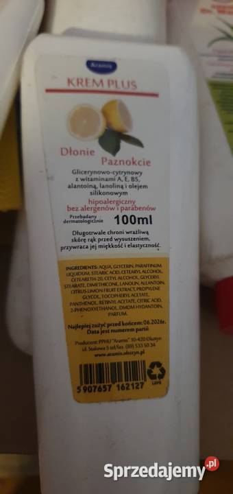 Kremy do rąk kujawsko-pomorskie Pakość