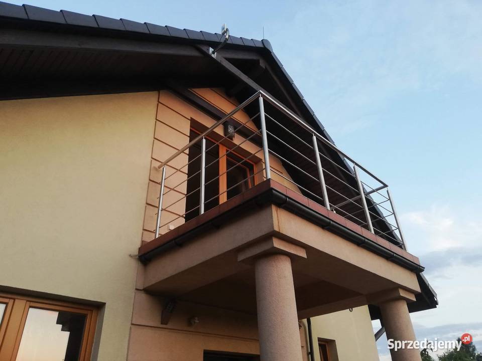 Balustrady ze stali nierdzewnej satyna Kielce sprzedam