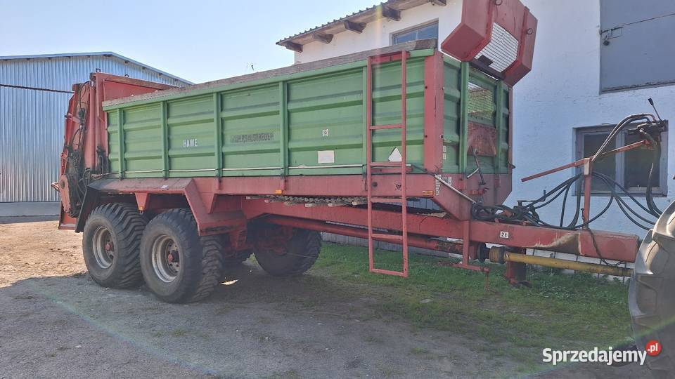 Rozrzutnik do obornika HAWE DST 16T zachodniopomorskie Maszewo