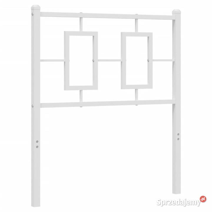 Metalowe wezgłowie białe 75 WM374316