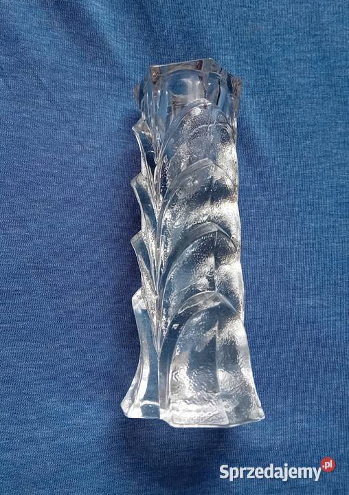 Świecznik Capella Orrefors Szwecja Autor Koźminek