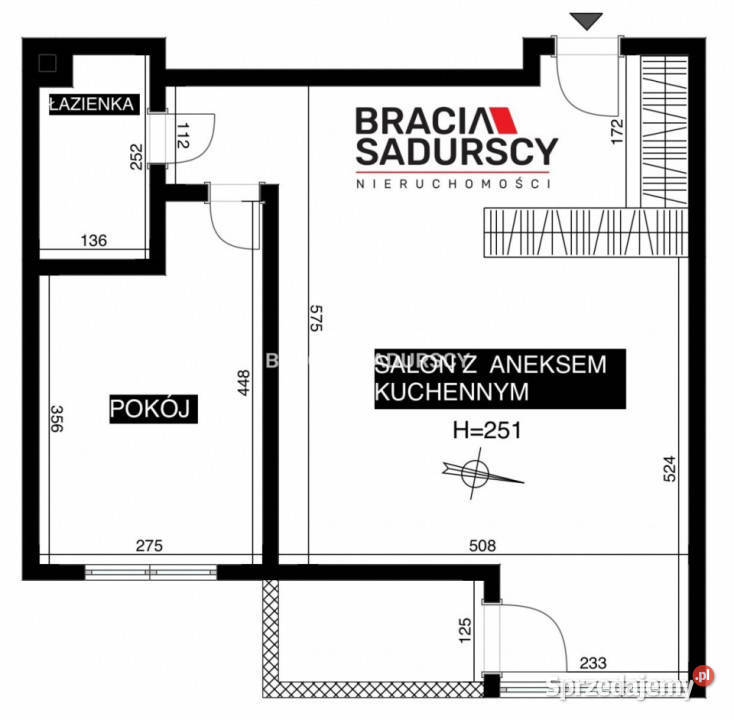 Mieszkanie 4817m2 2pokojowe Kraków Sołtysowska