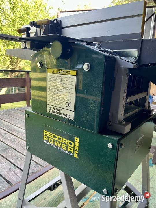 Strugarka grubościówka Record Power pt 260 Joniny