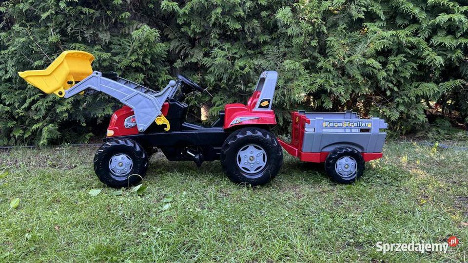 Traktor na pedaly z przyczepą Rolly Toys Chełmża