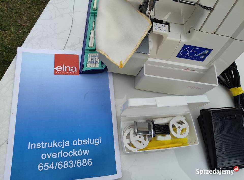 Owerlok Elna 654 Częstochowa