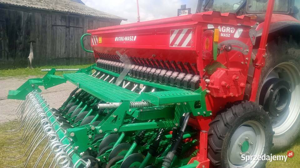 Siewnik Agromasz SR300 talerzowy lubelskie Putnowice Wielkie