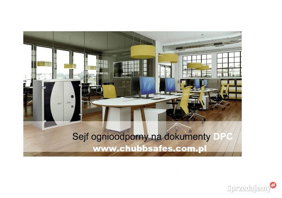 Szafy ognioodporne Chubbsafess DPC pełna ochrona Łódź sprzedam