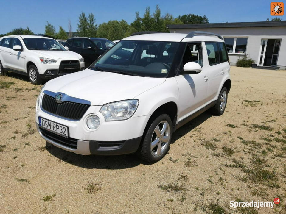 koda Yeti 20 110 Klima Elektryka Zadbany I 2009 biały Yeti Strzegom
