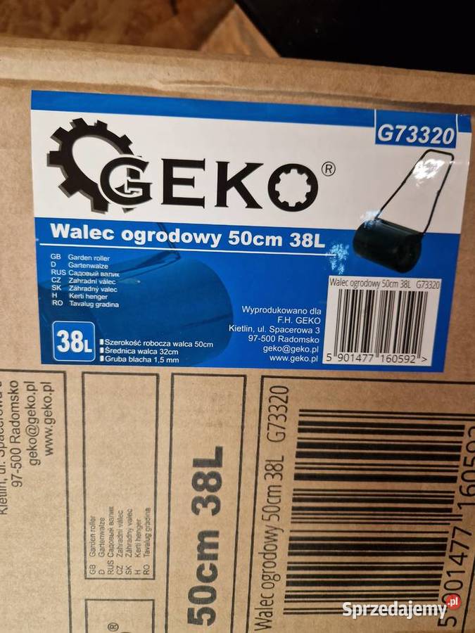 Walec ogrodowy 50 38L 1 Kod produktu G73320 Głogowa sprzedam
