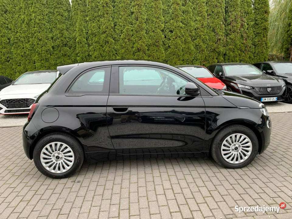 Fiat 500 500e nowy Zarejestrowany I 2007 światła przeciwmgielne wielkopolskie Baranowo