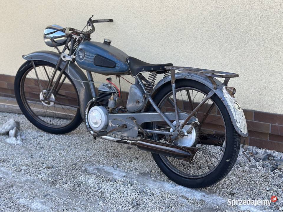 Terrot BMA 100 19381939r Oryginał lakier PIĘKNY Wisła Mała