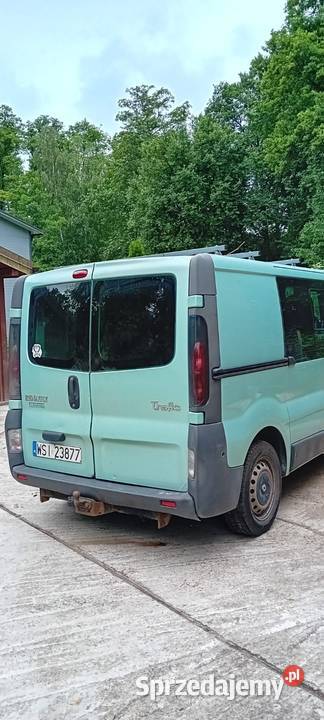 Renault Trafic 19 dci 2003r mazowieckie Ruda Wolińska
