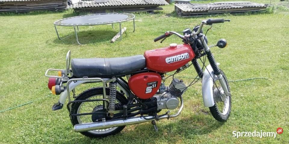 Simson S51 z 1986 roku zarejstowany nieuszkodzony łódzkie Radomsko