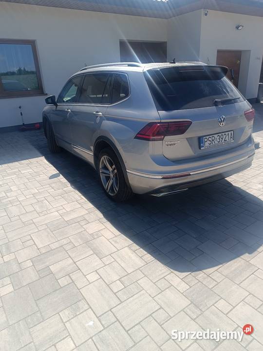 Sprzedam Volkswagen Tiguan alspce R line 4motion światła przeciwmgielne Grójec