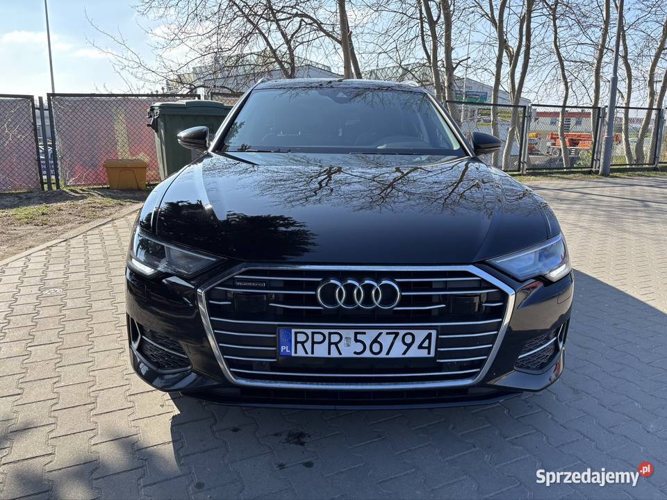 AUDI A6 C8 Avant Quattro 40 TDI 204 czarny Rzeszów