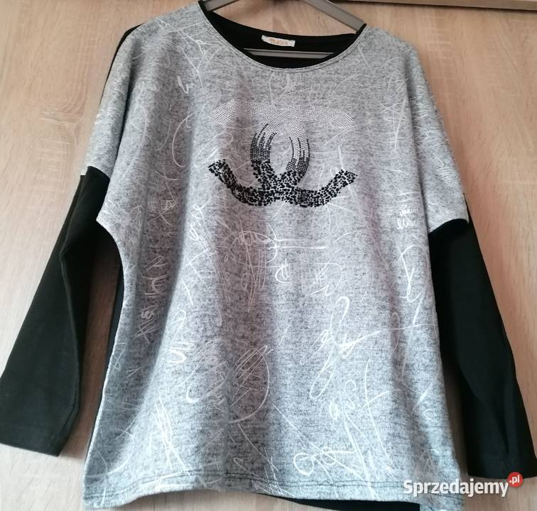 Bluzka z długim rękawem turecka TSKRA Rozmiar 44(XXL) Łódź sprzedam