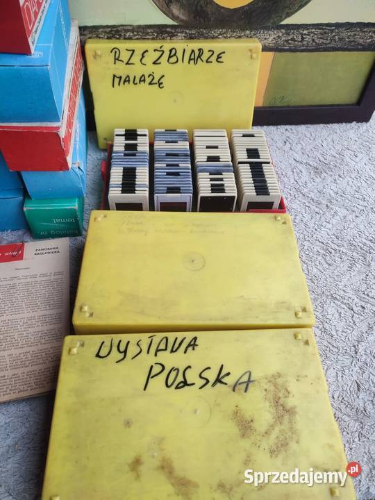 Stare przeźrocza slajdy z czasów PRL Pozostałe
