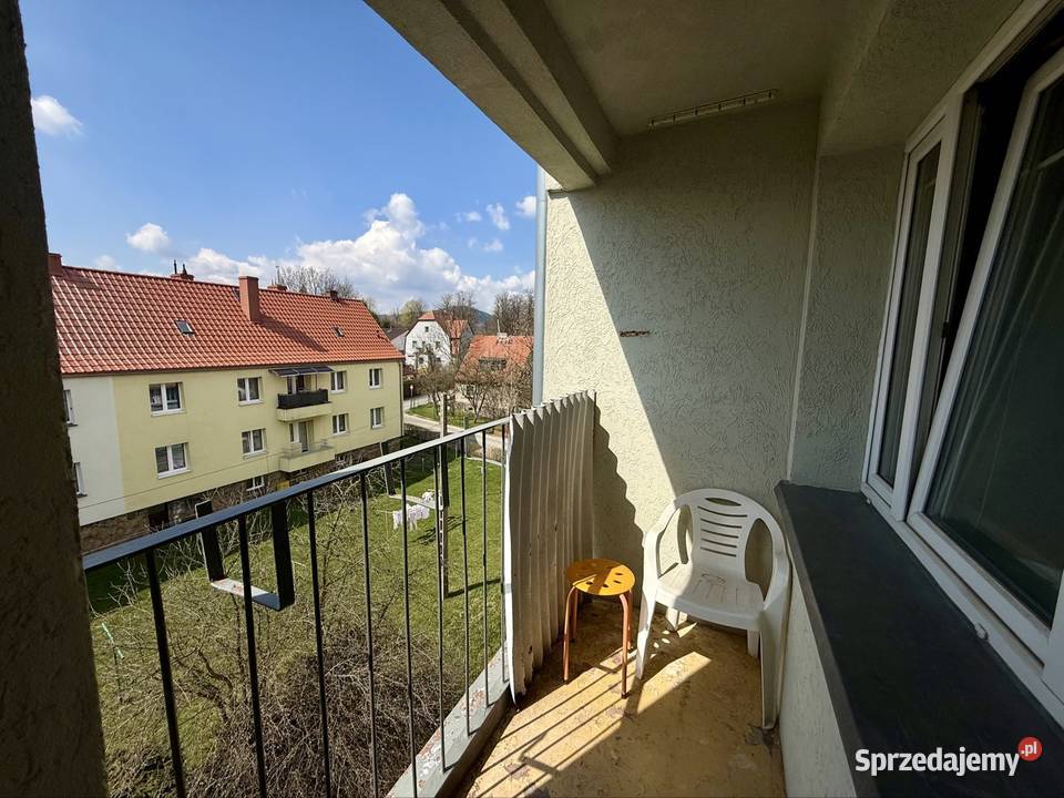 Słoneczne mieszkanie 3 pokojowe z balkonem Lubawka