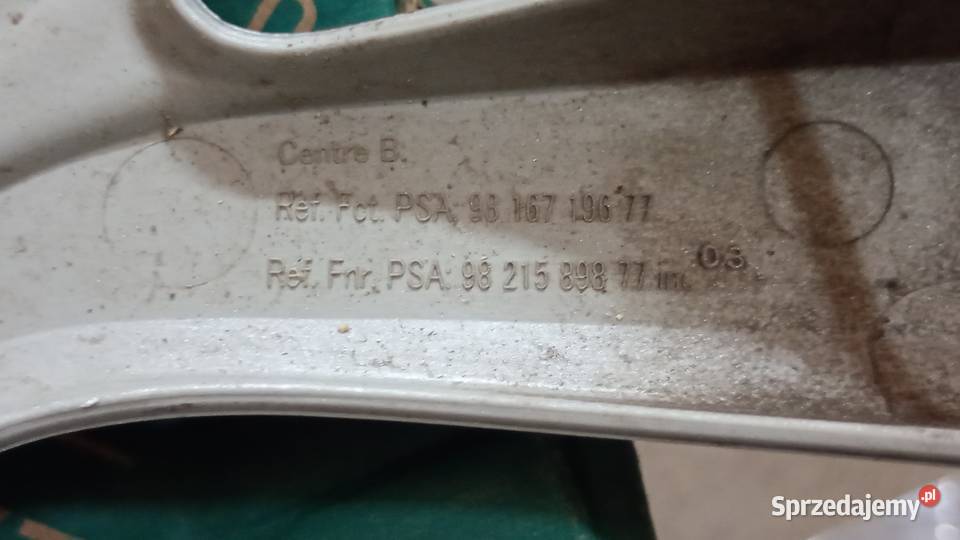 Kołpak 16 Citroen Berlingo oryginalny 9816719677 Siedlce
