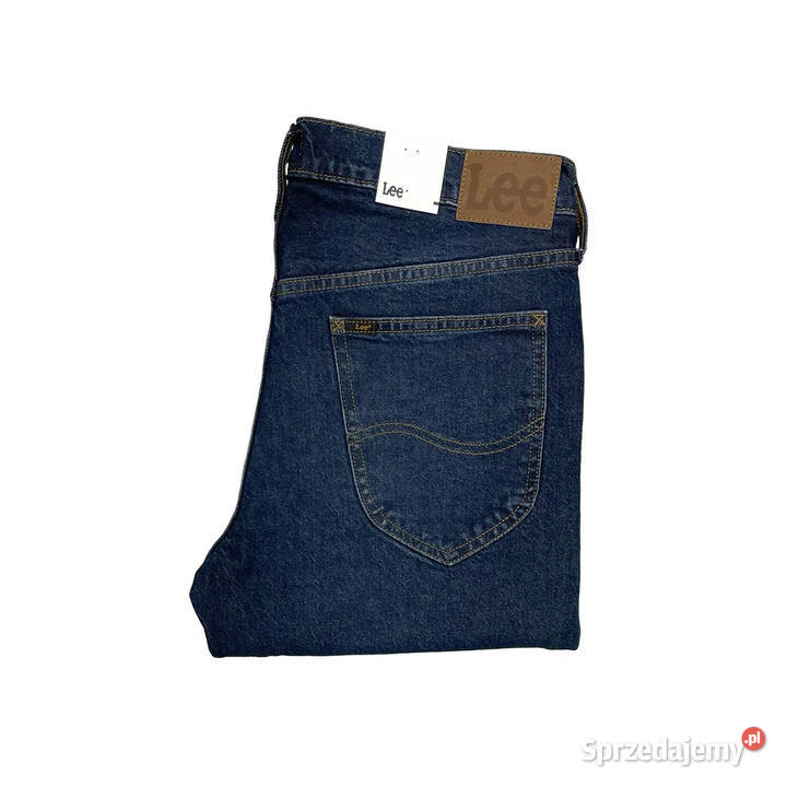 Spodnie męskie jeansy Lee Daren Zip Fly Anomaly niebieski Odzież i bielizna męska Lublin