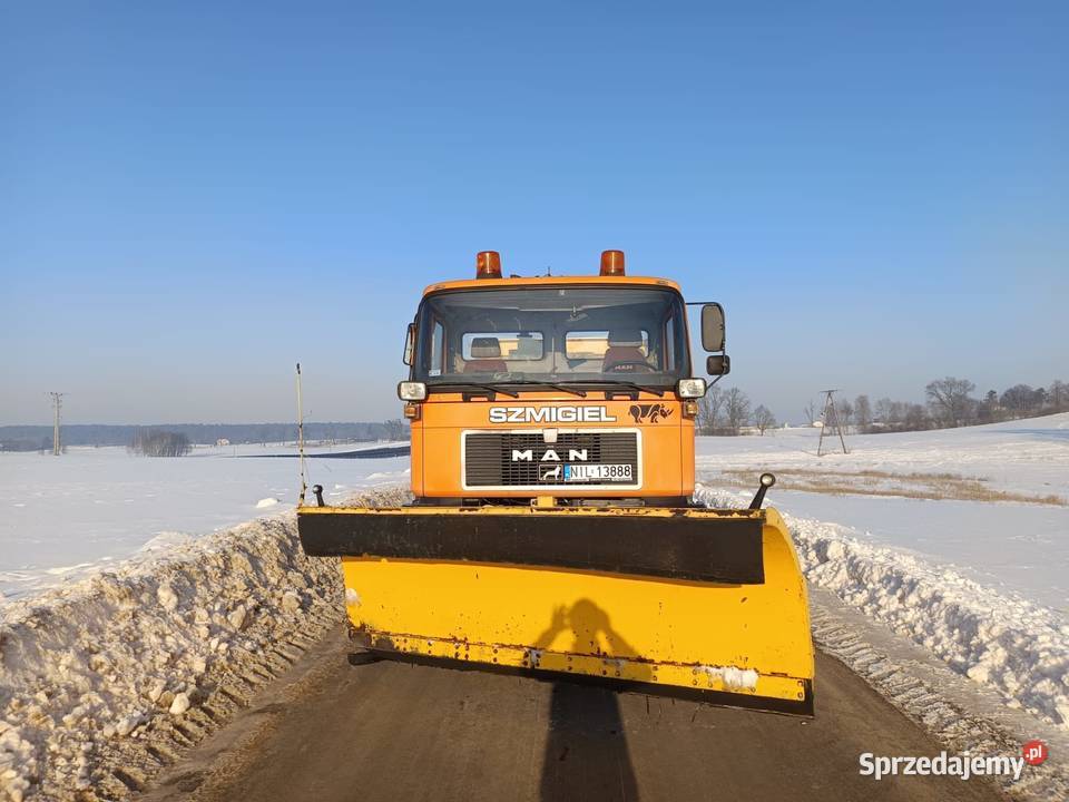 Pługopiaskarka wywrotka MAN 17232 4x4 HDS Adamowo