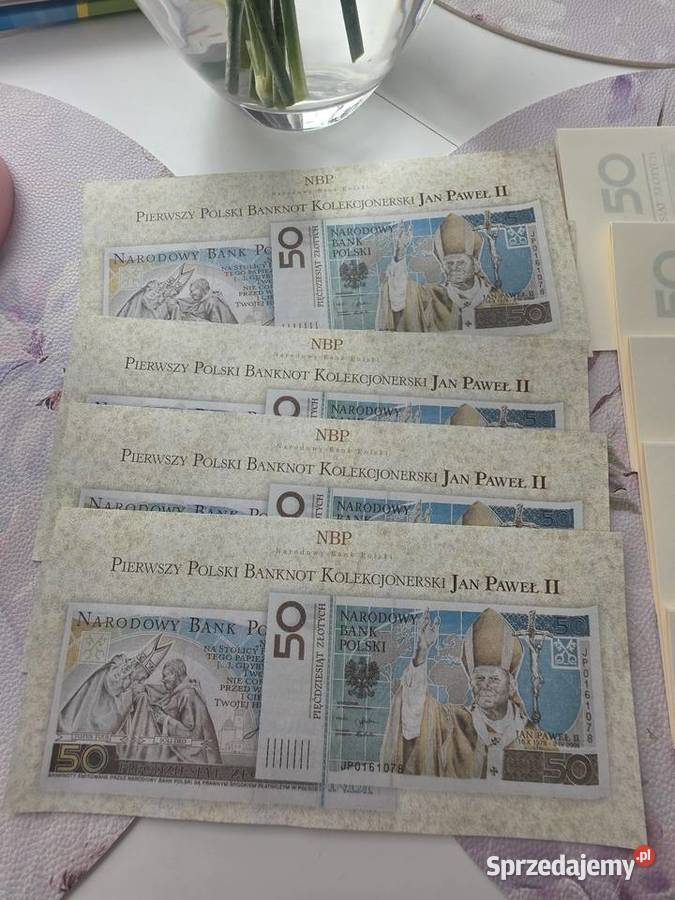 Banknot Jan Paweł Bydgoszcz