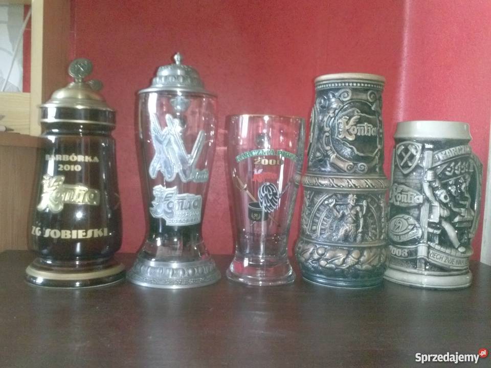 Kolekcja kufli do piwa Kolekcje śląskie Jaworzno