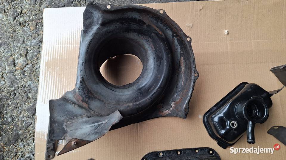 Fiat 126p kierownica FL osłony silnika blachy Środa Wielkopolska