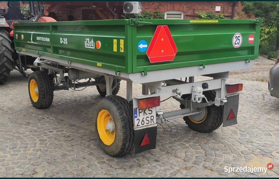 Przyczepa kaczka D35 Autosan Radomicko