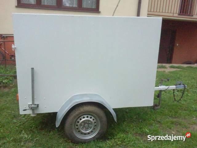 Przyczepa skrzyniowa blaszana zamykana Karczew