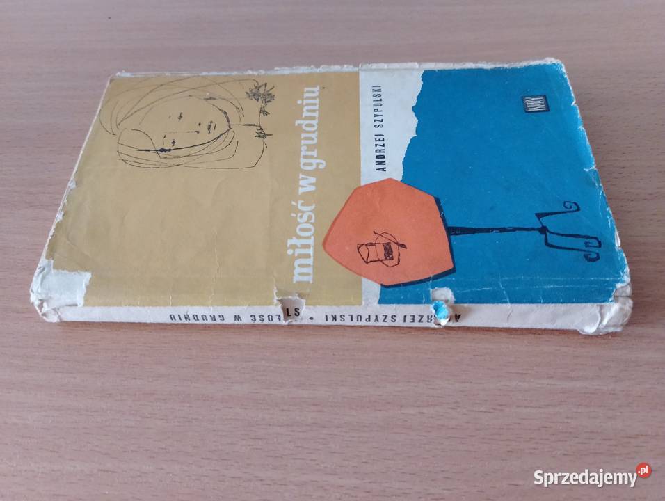 KSIĄŻKA Miłość w grudniu A Szypulski tomik wielkopolskie Złotniki