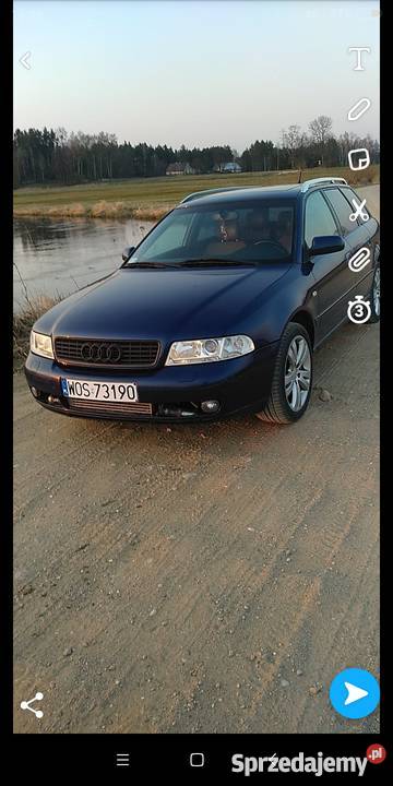 Audi A4 B5 19 TDI Doinwestowana Rok produkcji 2000 Myszyniec