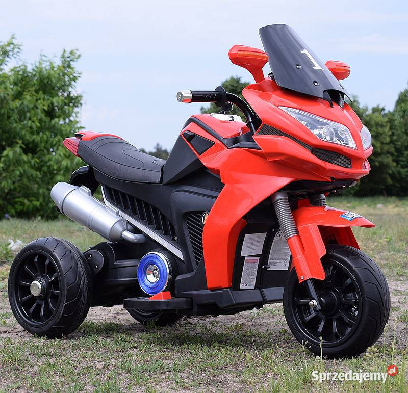 Autko motorek MOTOR DUŻY ŚCIGACZ na akumulator Myszków sprzedam