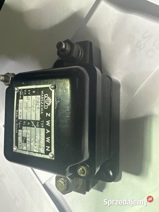 Przekładnik prądowy ZWAWN 4005 PRLT z 1969r śląskie Gliwice