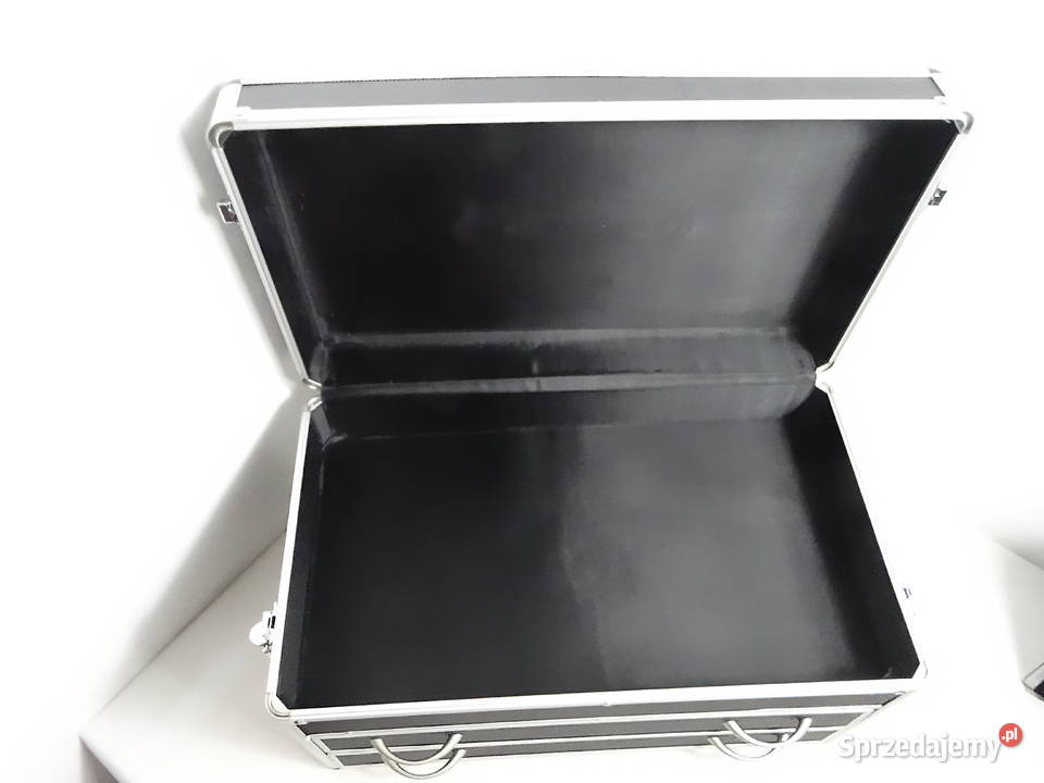 Duży Solidny Kufer Aluminiowy 49 z Szufladami Biłgoraj