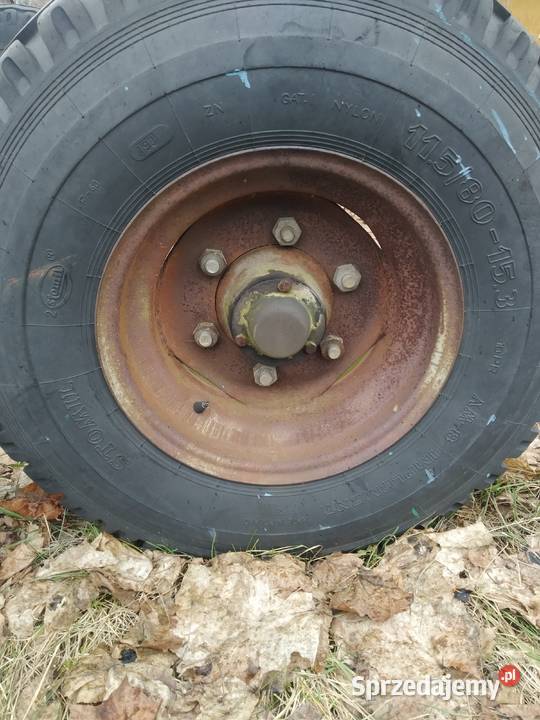 Oś kompletna z kołami 11