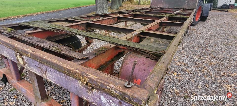 Przyczepa podwozie platforma Huta Szklana
