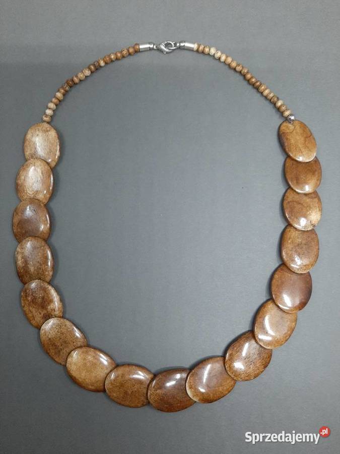 Naszyjnik w odcieniach brązu Lublin