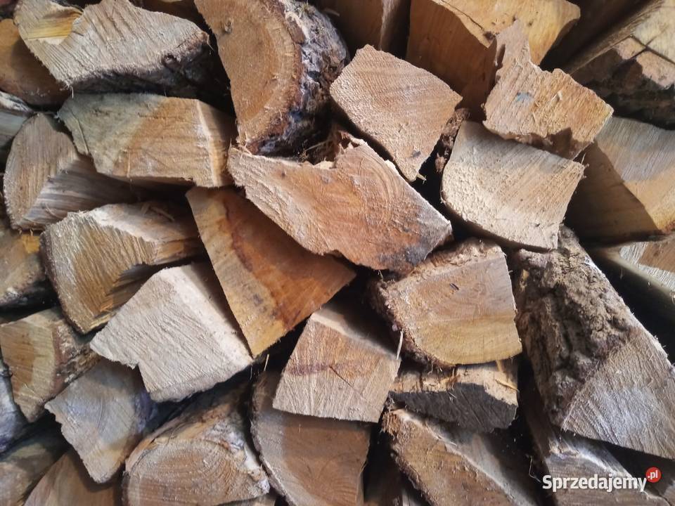Drewno kominkowe dąb 3 lata sezonowane 2 m Pyrzyce