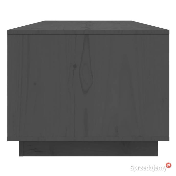 Stolik kawowy szary 110x50x40 lite drewno mazowieckie Warszawa