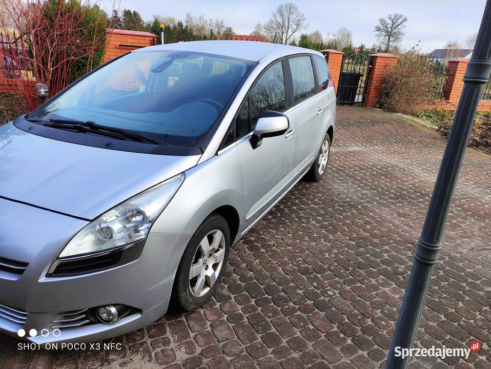 PEUGEOT 5008 2011r 216000 7 osob zamiana nieuszkodzony Sianów