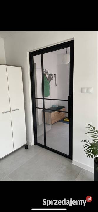 Drzwi loftowe drzwi loft szklane stal szprosy Morawica