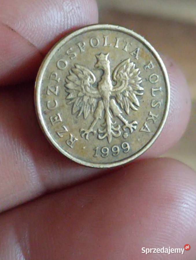 Sprzedam monete 5 groszy 1999 r Chełm sprzedam
